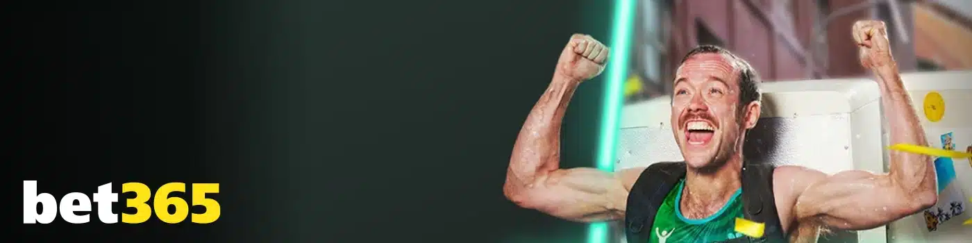 bet365 sports banner showing an athlete